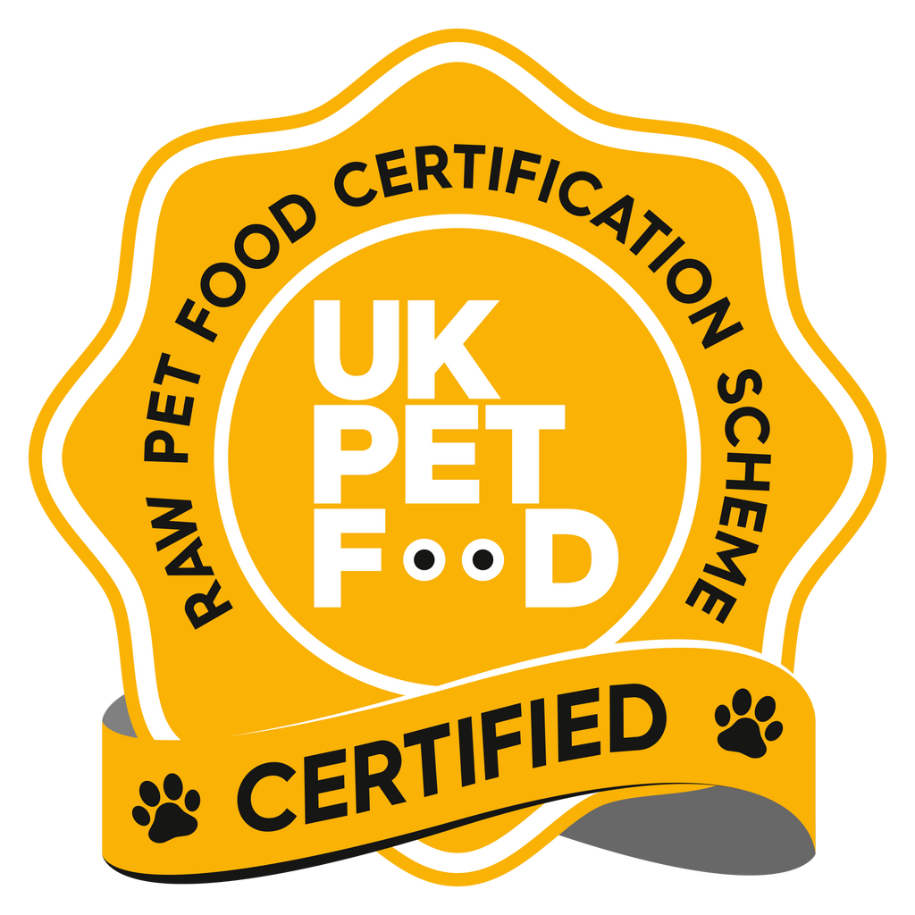 Poppy's Picnic and Tabby's Table awarded UKPF Raw Standard for quality