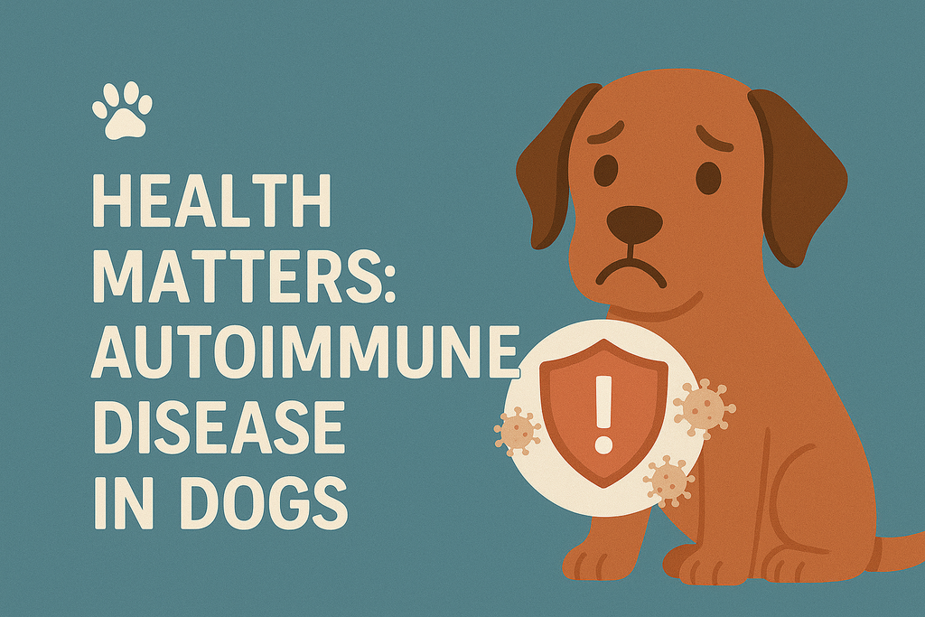 🐾 Health Matters: Autoimmune Disease in Dogs – Poppy's Picnic