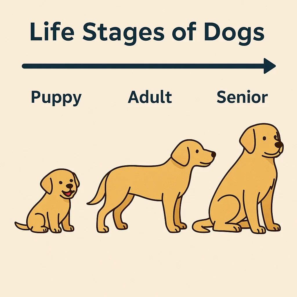 Dog Life Stages Explained Poppy's Picnic