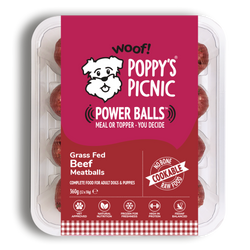 Maroon POWER BALLS Beef BOX OF 24