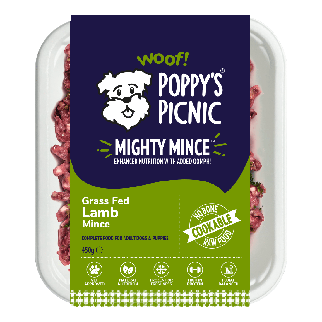 Mighty Mince Lamb – Poppy's Picnic Fresh Raw Dog Food