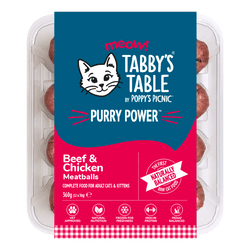 Maroon PURRY POWER Beef & Chicken