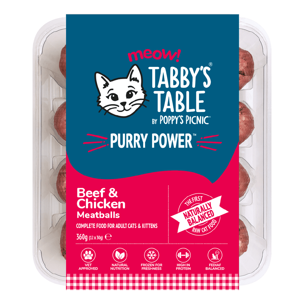Maroon PURRY POWER Beef & Chicken