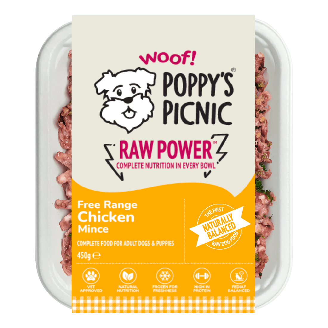 Raw Meat for Dogs – Poppy's Picnic Chicken Mince